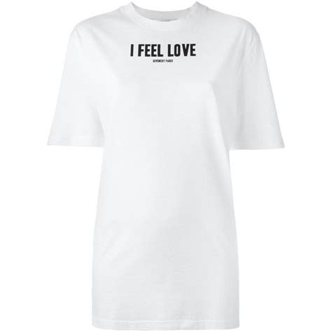 givenchy i feel love t shirt white|givenchy t shirt men price.